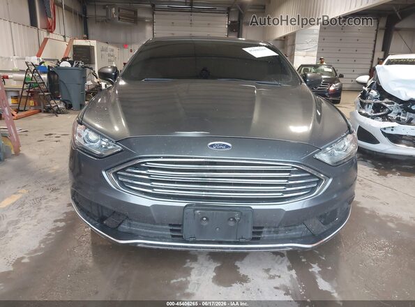 3FA6P0UU3JR261634 2018 FORD FUSION HYBRID Gray Սարքավորումների վահանակի տեսք