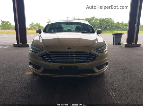 3FA6P0UU3JR273752 2018 FORD FUSION HYBRID Gold 