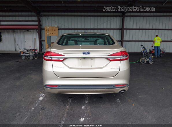 3FA6P0UU3JR273752 2018 FORD FUSION HYBRID Gold 