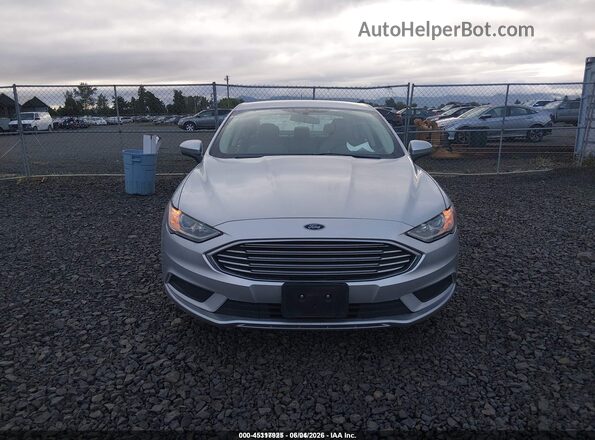 3FA6P0UU4JR243563 2018 FORD FUSION HYBRID Серебряный Панорамный вид салона 360°