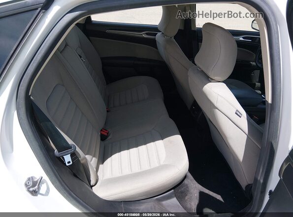 3FA6P0UU5JR212726 2018 FORD FUSION HYBRID White Widok naklejki z numerem VIN
