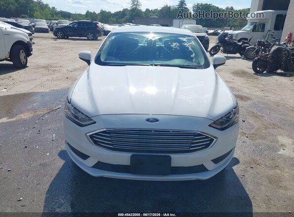 3FA6P0UU5JR281982 2018 FORD FUSION HYBRID Белый Панорамный вид салона 360°