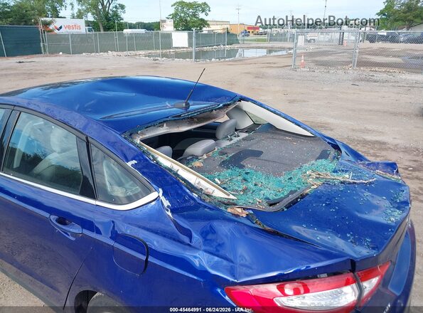 3FA6P0UU6GR142033 2016 FORD FUSION HYBRID Blue Vista frontal