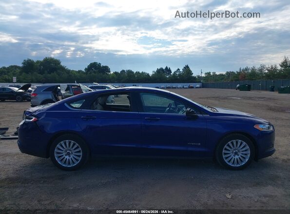 3FA6P0UU6GR142033 2016 FORD FUSION HYBRID Blue Vista interior de 360 grados
