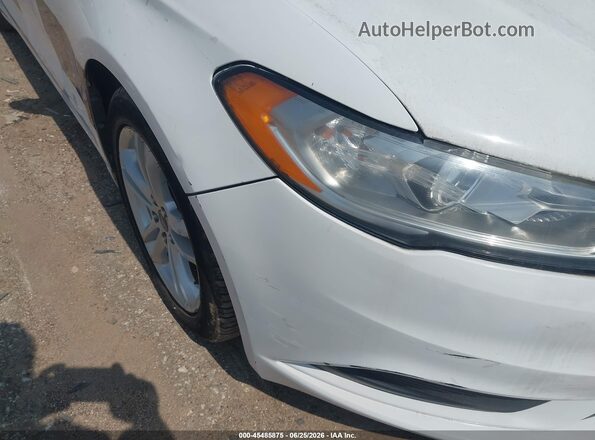 3FA6P0UU7JR186243 2018 FORD FUSION HYBRID White Դիմացի տեսք