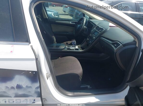 3FA6P0UU7JR186243 2018 FORD FUSION HYBRID White Սալոնի դիմացի տեսք