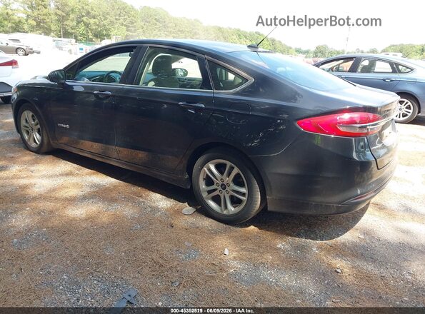 3FA6P0UU7JR212730 2018 FORD FUSION HYBRID Black Հետևի ձախ