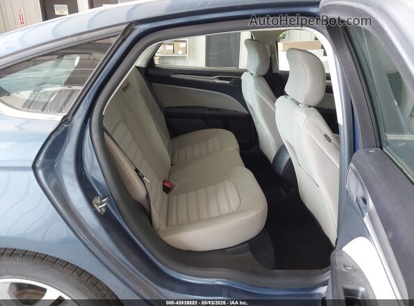 3FA6P0UU8JR254646 2018 FORD FUSION HYBRID Blue 