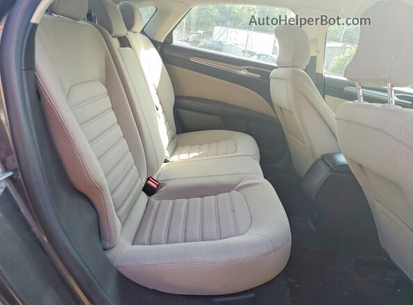 3FA6P0UU9JR122883 2018 FORD FUSION Серый Вид задних сидений