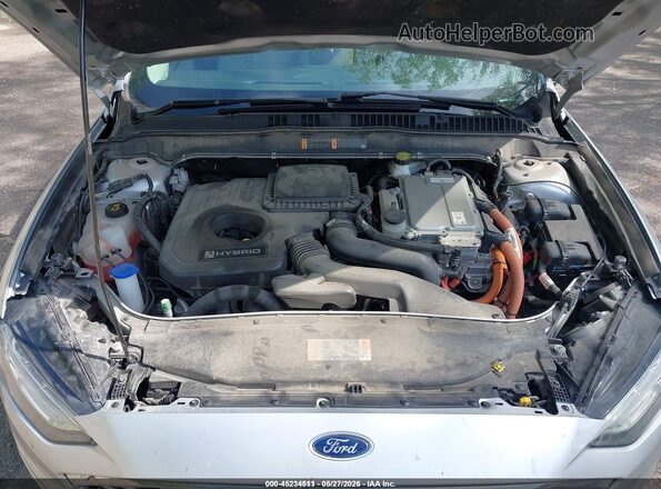 3FA6P0UUXJR101170 2018 FORD FUSION HYBRID Silver Вид наклейки з VIN-кодом