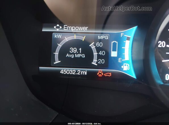 3FA6P0UUXJR235967 2018 FORD FUSION HYBRID Синий Панорамный вид салона 360°