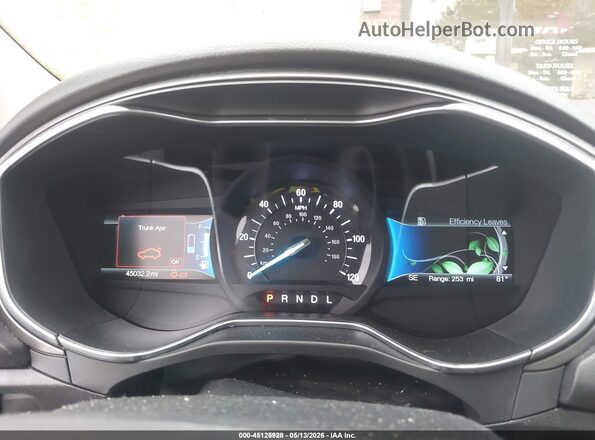 3FA6P0UUXJR235967 2018 FORD FUSION HYBRID Синий Вид задних сидений
