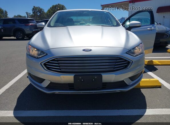 3FA6P0UUXJR243602 2018 FORD FUSION HYBRID Silver 