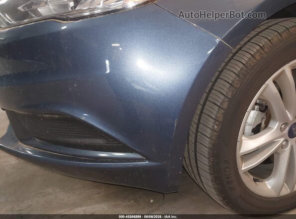 3FA6P0UUXJR282058 2018 FORD FUSION HYBRID Blue Rear interior view