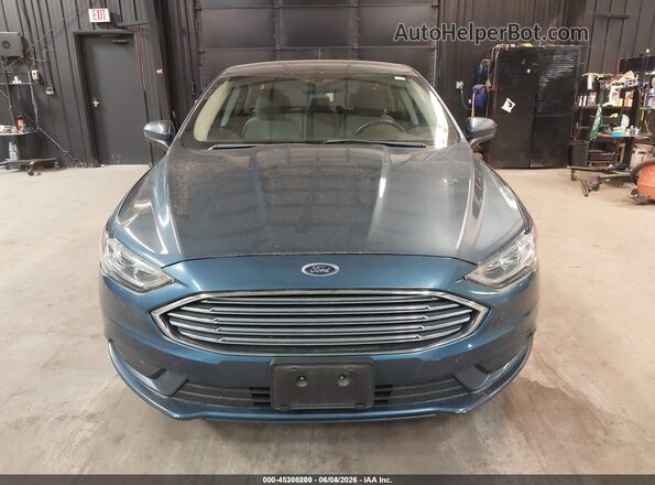 3FA6P0UUXJR282058 2018 FORD FUSION HYBRID Blue 