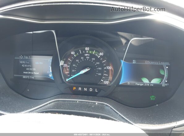 3FA6P0UUXJR282089 2018 FORD FUSION HYBRID Black Вид задніх сидінь
