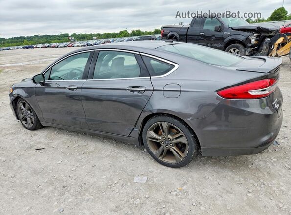 3FA6P0VP2HR219863 2017 FORD FUSION Серый Задняя левая четверть