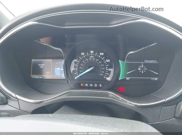 3FA6P0VP2HR351795 2017 FORD FUSION White უკანა სავარძლების ხედი