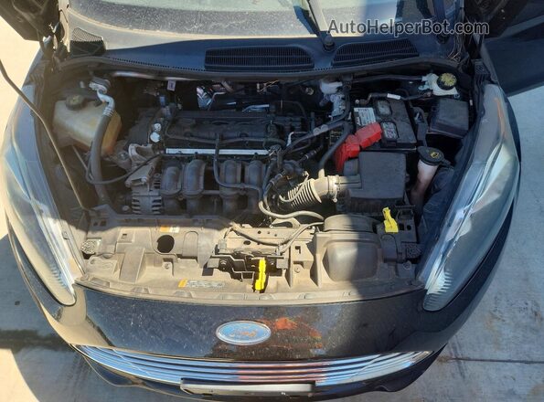 3FADP4AJ0HM155786 2017 FORD FIESTA Black Սալոնի հետևի տեսք