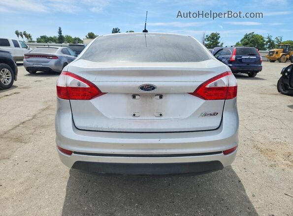 3FADP4AJ0HM170238 2017 FORD FIESTA Silver Вид ззаду