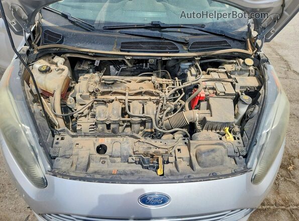 3FADP4AJ0HM170238 2017 FORD FIESTA Silver Вид задньої частини салону