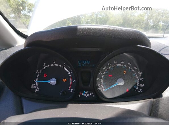 3FADP4AJ0KM110516 2019 FORD FIESTA Silver Widok tylnych siedzeń
