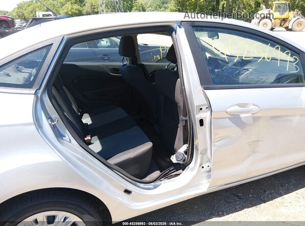 3FADP4AJ0KM110516 2019 FORD FIESTA Silver Widok naklejki z numerem VIN