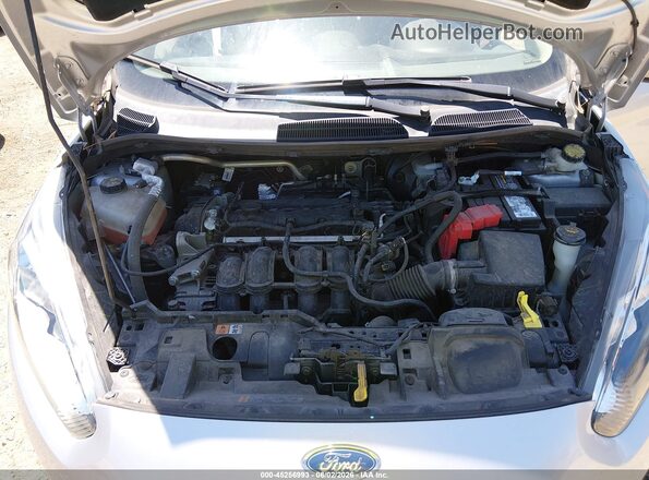 3FADP4AJ0KM110516 2019 FORD FIESTA Silver Widok z tyłu