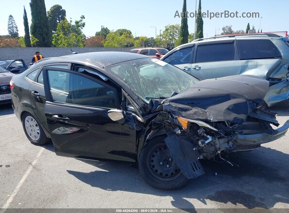 3FADP4AJ1GM205576 2016 FORD FIESTA Черный Вид задней части салона