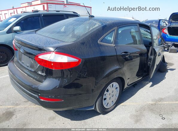3FADP4AJ1GM205576 2016 FORD FIESTA Черный Задняя правая четверть