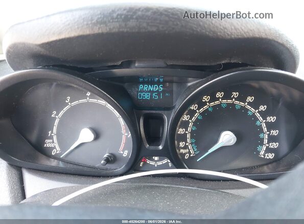 3FADP4AJ1GM205576 2016 FORD FIESTA Черный Вид задних сидений