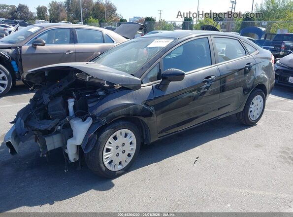 3FADP4AJ1GM205576 2016 FORD FIESTA Черный Передняя левая четверть