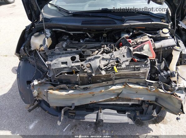 3FADP4AJ1JM130398 2018 FORD FIESTA Black Вид ззаду