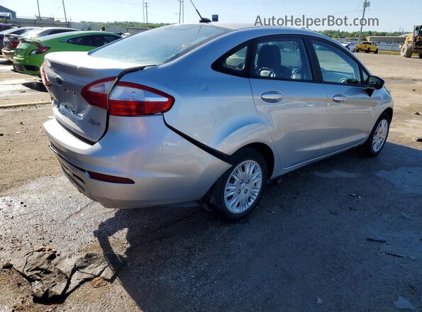 3FADP4AJ2GM122027 2016 FORD FIESTA Silver Tył prawy