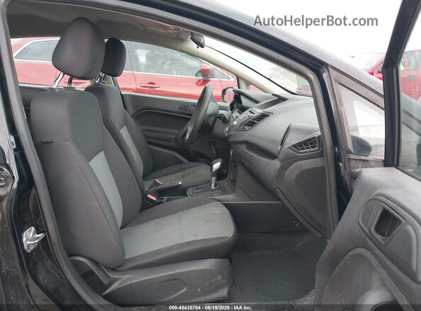 3FADP4AJ2KM103048 2019 FORD FIESTA Черный Вид салона спереди
