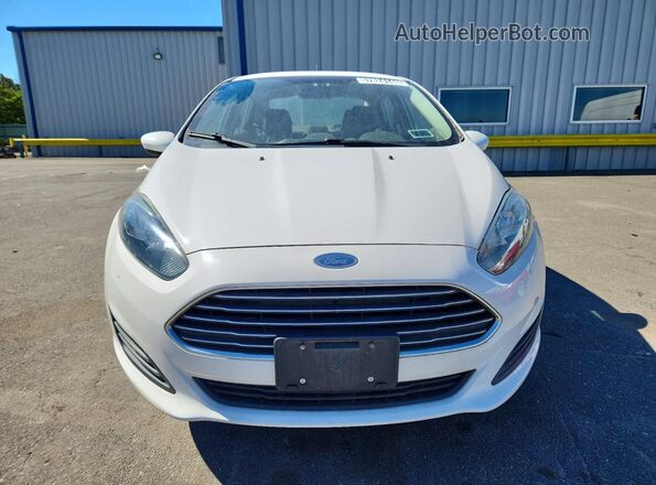3FADP4AJ2KM113837 2019 FORD FIESTA White Вид спереду