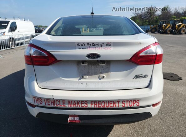 3FADP4AJ2KM113837 2019 FORD FIESTA White Панорамний вид салону 360°