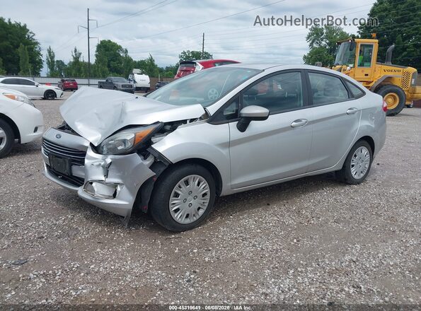 3FADP4AJ2KM154887 2019 FORD FIESTA Silver წინა მარცხენა ხედი სამი მეოთხედიდან
