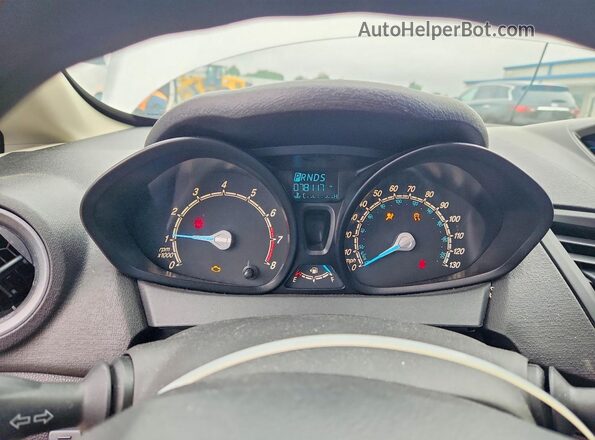 3FADP4AJ3GM138026 2016 FORD FIESTA Silver Սարքավորումների վահանակի տեսք