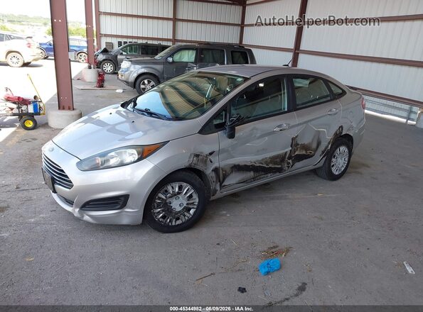 3FADP4AJ3JM120150 2018 FORD FIESTA Silver Front left