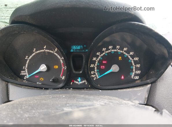 3FADP4AJ4KM121101 2019 FORD FIESTA Black Вид задніх сидінь
