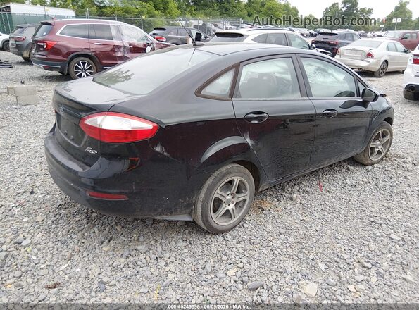 3FADP4AJ4KM121101 2019 FORD FIESTA Black Задня права чверть