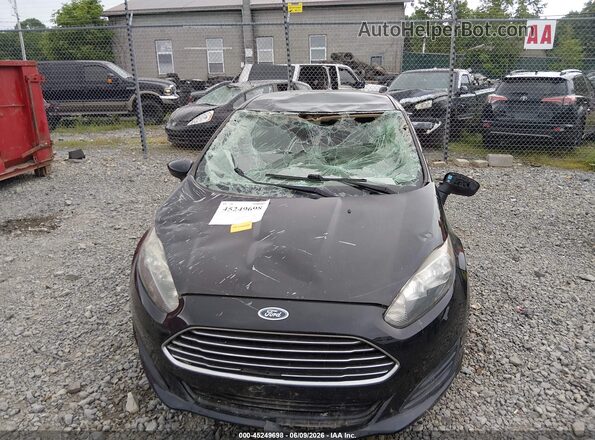 3FADP4AJ4KM121101 2019 FORD FIESTA Black Вид спереду