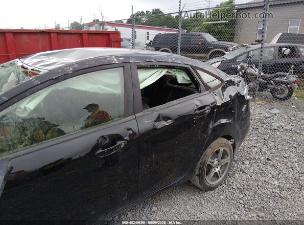 3FADP4AJ4KM121101 2019 FORD FIESTA Black Вид задньої частини салону