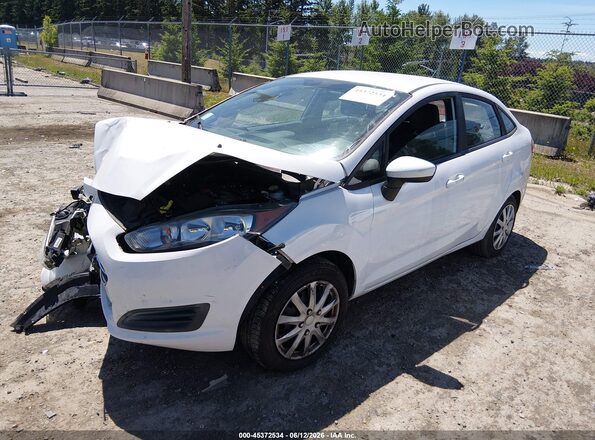 3FADP4AJ4KM135712 2019 FORD FIESTA White წინა მარცხენა ხედი სამი მეოთხედიდან