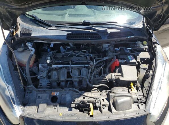 3FADP4AJ5KM147609 2019 FORD FIESTA Black Widok wnętrza z tyłu
