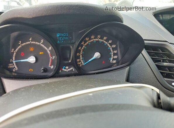 3FADP4AJ7GM103196 2016 FORD FIESTA Серебряный Вид щитка приборов