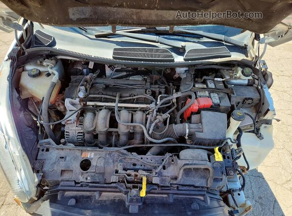 3FADP4AJ7GM126851 2016 FORD FIESTA Silver Widok wnętrza z tyłu