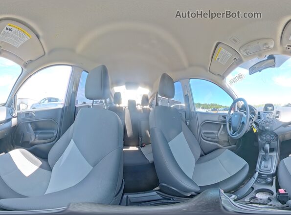 3FADP4AJ7GM126851 2016 FORD FIESTA Silver Widok wnętrza 360 stopni