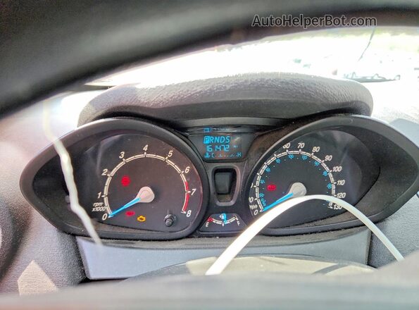 3FADP4AJ7KM165707 2019 FORD FIESTA White 